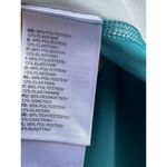 The North Face Pullover Womens Medium 1/4 Zip Running Training Shirt Teal Blue Photo 3