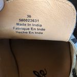 Free People  ankle strap faux snake print striped sandals‎ 36 Photo 6