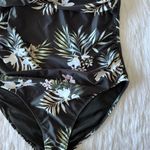 Amazon NWOT Tropical Halter One Piece Swimsuit Photo 5