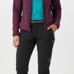 Mountain Hardwear Women's Softshell Hiking Pants 4 Long Black Stretch Trekking Photo 0