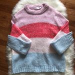 RD Style  Colorblock Crew Neck Sweater Photo 1