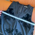 Anthropologie Meadow Rue by  Velvet Chiffon Boho Chic Blouse Top Medium Photo 5