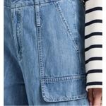 frame denim High Rise Straight Leg Utility Jeans in Acapella Wash Size 27 Photo 4