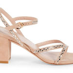Stuart Weitzman  | Harlowe Crystal Embellished Sandals | Brown Photo 0