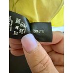 Lafayette 148 Chartreuse Nappa Lambskin Leather Jacket Photo 6