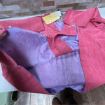 Alex Kim Vintage Blazer Jacket Floral 3D Art Sz 1X Pink Photo 12