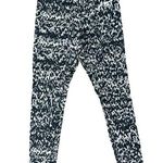 Nike  Black Gray White Mottled Print Camouflage Soft Pull On Leggings size M Photo 0