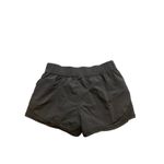 Lululemon Womens Two With One Short Black Gray (Reversible 3") size 4 Active Photo 3