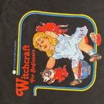 Port and company graphic t shirt funny “ witchcraft for beginners “ black small Red Photo 1