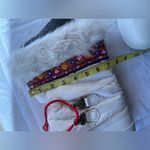 Sorel Women's Winter Boots Swiss Floral Faux Fur Size 6 White Red Arctic Water Photo 4