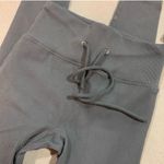 New ribbed leggings and sports bra set Gray Photo 1