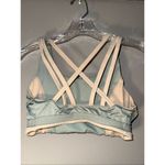 Senita Athletics Senita two toned cross back padded sports bra XS Photo 4