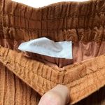 Monday Swimwear Tahiti Pant Clay Gauzy Linen Wide Leg Size Large Orange Photo 3