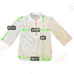 Chloé Chloe White Pintuck Blouse Photo 4