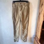 Levi's Levi’s Tan Corduroy High Rise Jeans Photo 2