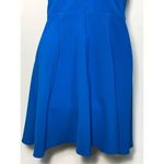 Chelsea28  Women's Strappy Back Sleeveless Back Zip Fit & Flare Dress Blue Small Photo 4