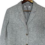 Jil Sander  Linen Blend Tweed Two-Button Blazer Photo 1