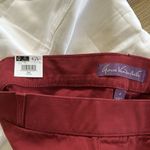 Gloria Vanderbilt  Pull on Wide leg Crop tummy control Pant, Maroon, Size 8, NWT Photo 7