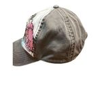 Sonoma  Life + Style Ball Hat Cap Snapack Brown Floral Flowers Photo 2