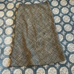 Dana Buchman  lined midi skirt amazing detaill ribbon and bead decoration size 8 Photo 5