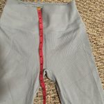 Spiritual Gangster Love Sculpt 7/8 Ruffle Lettuce Hem Pastel Blue Legging- XS/S Photo 12