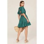 Peter Som  X RTR‎ Green Puff Sleeve Dress Size 10 Photo 10