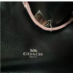 Coach  derby tote bag purse checkered heart lining Photo 9