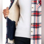 Sage Plaid Sherpa Lined Shacket Photo 1