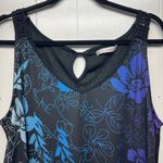 Rose Gal Women's Floral Black Tank Top Size 3X Whimsigoth Fairy Party Event Photo 2