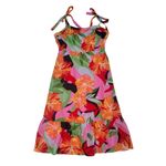 Collective Concepts *New Dress Womens XL Tropical Hawaiian Floral Travel Resort Photo 5