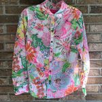 Lilly Pulitzer  “Nosey Posey” Button-Up Shirt Photo 1