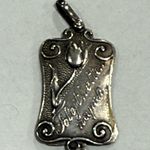 Antique Hallmarked Sterling Silver Victorian Aide Memoire Chatalaine Pendant Photo 2