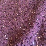 Alice + Olivia Silk Sequin Long Sleeve Blouse Plum Purple Size XS Photo 8