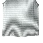 Duluth Trading Tank Top Women’s Size M Gray Striped Casual Sleeveless Minimalist Size M Photo 5