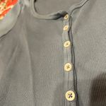 Brandy Melville Button Down Crop Top Photo 2