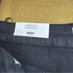Mica Denim Chromatic High Rise Wide Crop Jeans Size 30 Black Photo 9