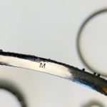 Lia Sophia 2 Piece Bracelet Set Black Hematite Cut Crystals Size M Photo 7