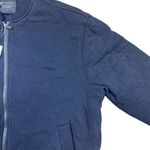 Athleta NWT  Women's Retroplush Bomber Jacket Black Quilted Size L Oversized Photo 1