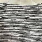 Fifteen Twenty  Charcoal and White Twist Blouse + Matching Skirt Set Photo 9