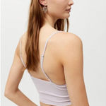 Urban Outfitters My Sweetheart Mesh Tie-Front Cami Lavender Lilac Photo 3