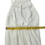 Show Me Your Mumu Amanda Halter Maxi Dress Size S White Bridal Angel Graduation Photo 6