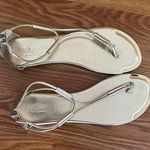 Gold Color Gladiator Sandals Size 8 Photo 3