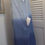Beautiful, colorful dress with pockets. Blue Size 18 Photo 4