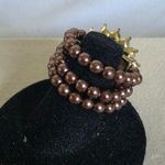 Rhinestone Sunflower Stretch Ring Gold Photo 2