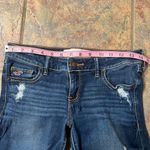 Hollister [] 5R dark wash holey skinny jeans Photo 6