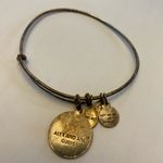 ALEX AND ANI Russian Gold G Monogram Adjustable Charm Bangle Bracelet Photo 2