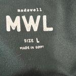 Madewell  Dark Green High Rise Leggings‎ Size Large Photo 8