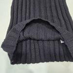 Free People  Santos Sweater Midi Dress in Black Photo 6