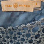 Tory Burch  crescent guipure lace dress in blue Photo 3