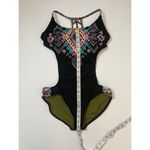OP Aztec Print Design One Piece Monokini Swimsuit Sz M Junior. Photo 8